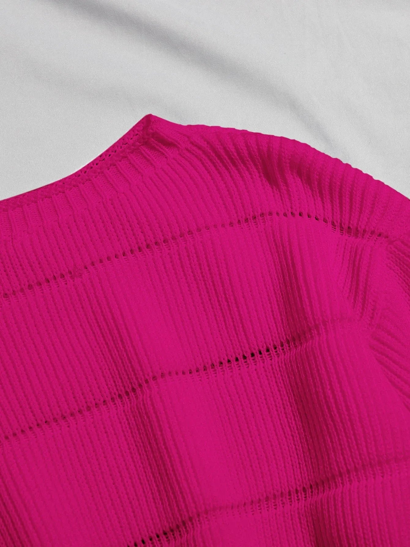Round Neck Pullover Sweater