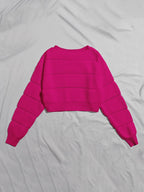 Round Neck Pullover Sweater