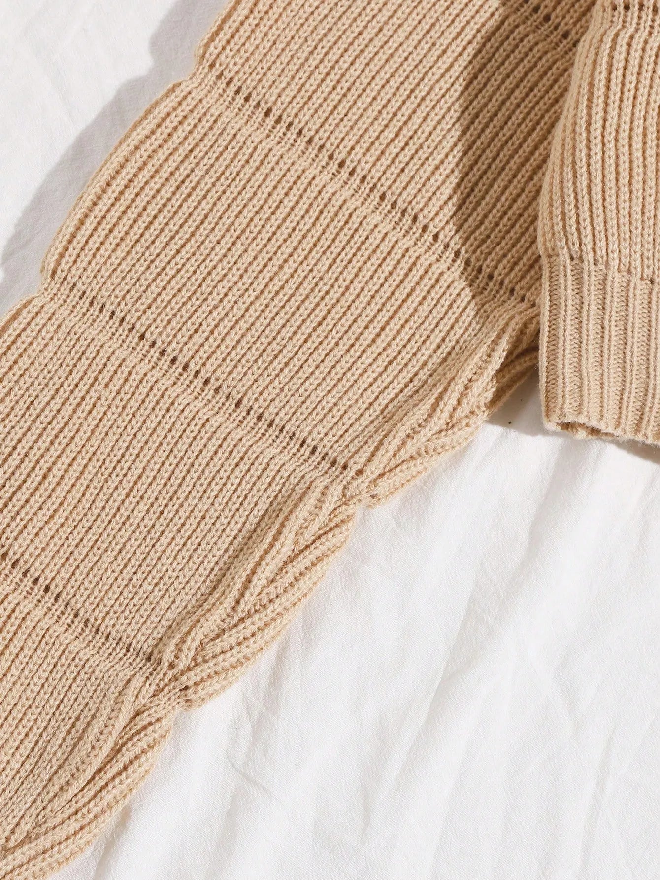 Round Neck Pullover Sweater