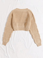 Round Neck Pullover Sweater