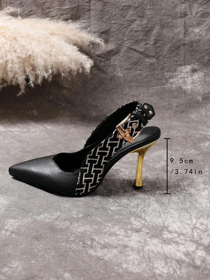 Buckle Strap High Heel