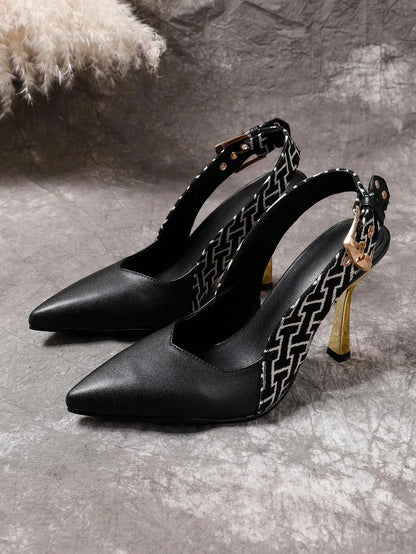 Buckle Strap High Heel