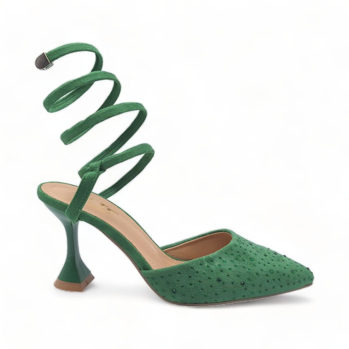 Spiral Ankle Wrap Heel