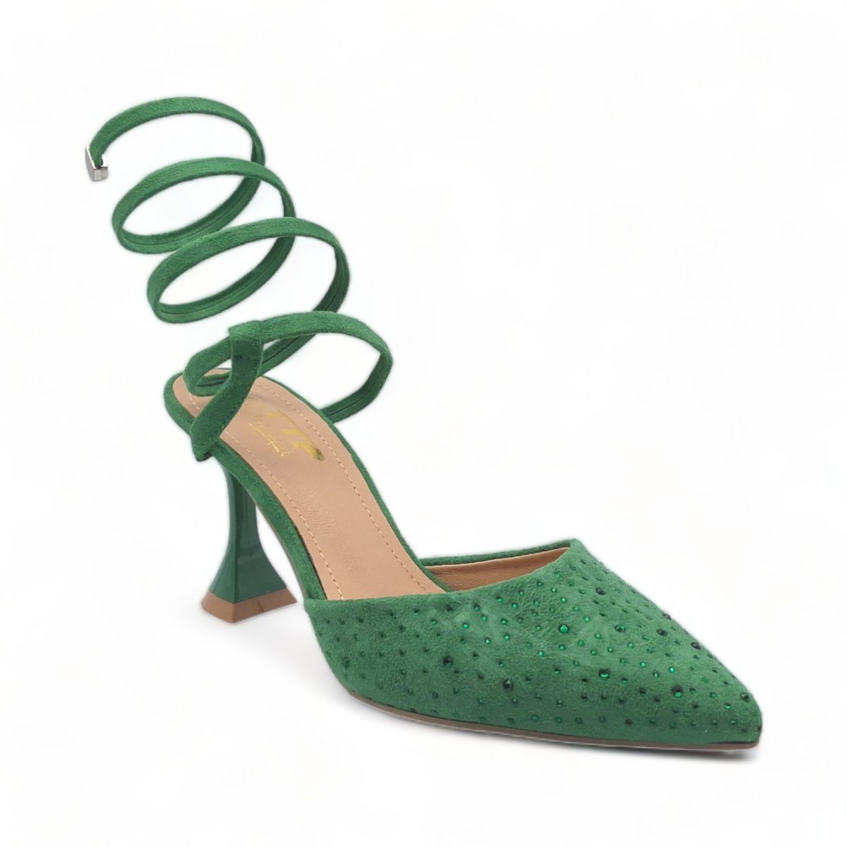 Spiral Ankle Wrap Heel