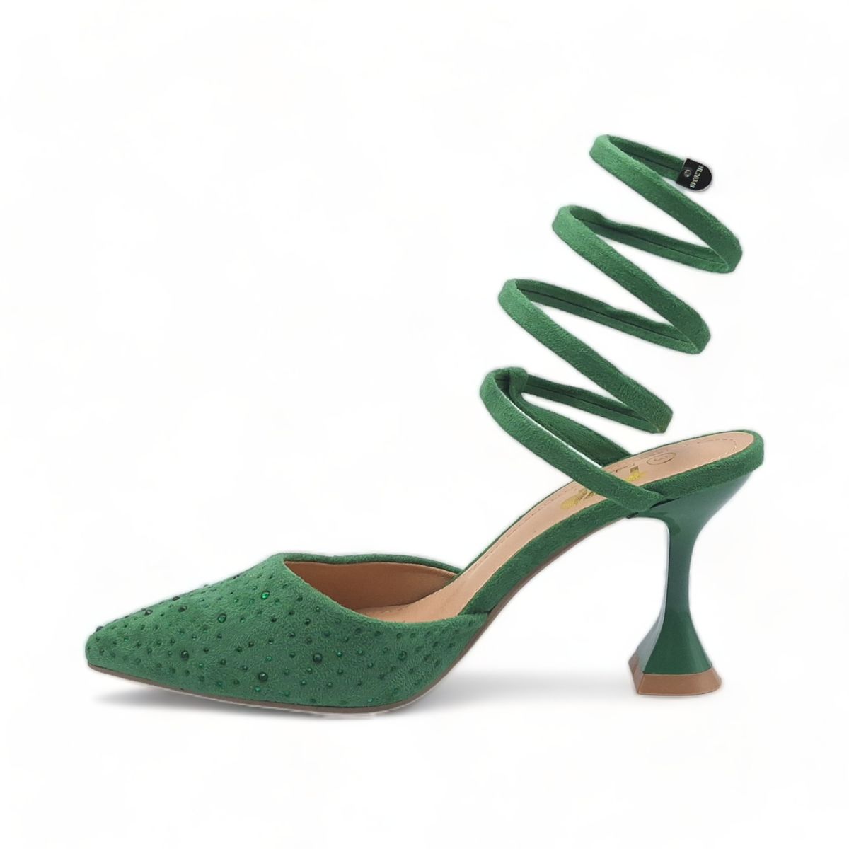 Spiral Ankle Wrap Heel