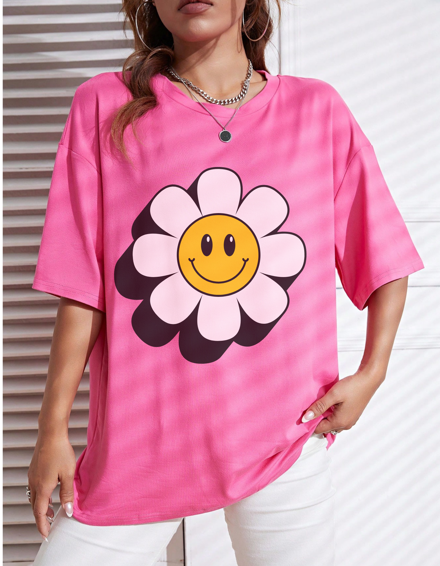 Rare Solid Drop Shoulder Oversized Tee