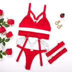 Chain Harness Lingerie Set