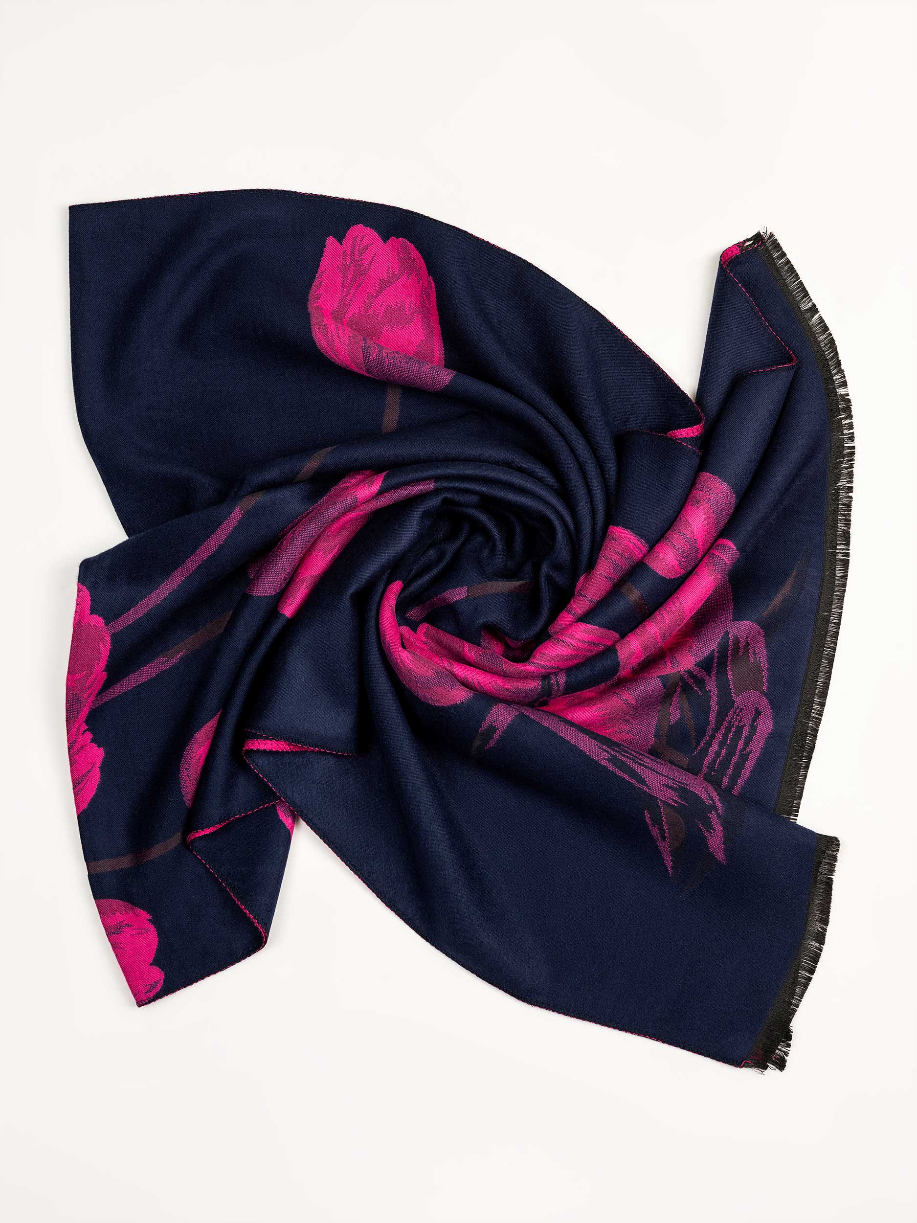 Tulip Woolen Shawl
