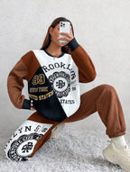 Brocklyn Sweatshirt And Jogger Pants Set