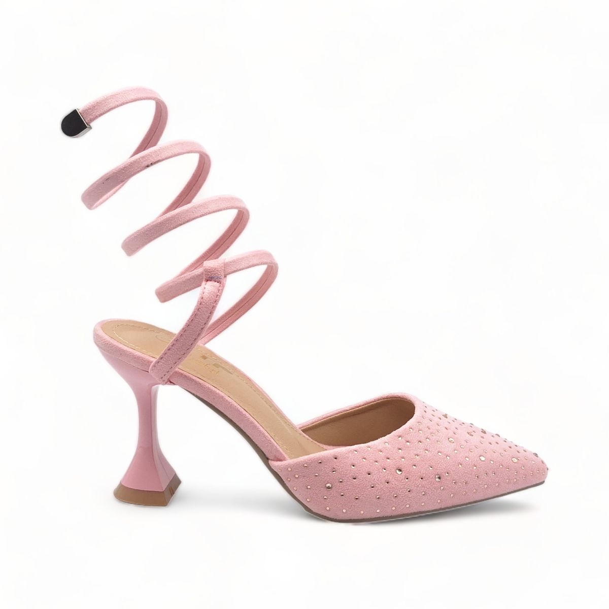 Spiral Ankle Wrap Heel