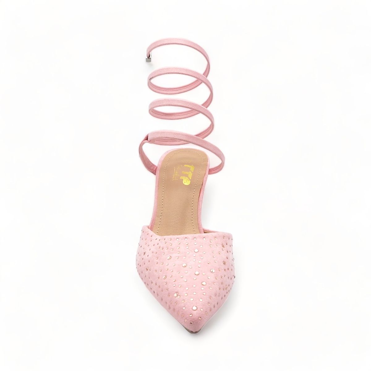 Spiral Ankle Wrap Heel