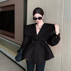 Elegant Short Cotton Coat