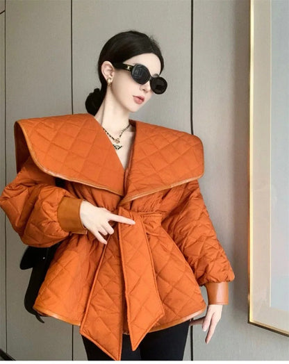 Elegant Short Cotton Coat