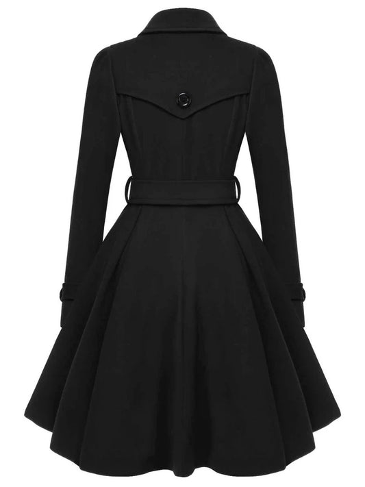 Double-Breasted Woolen Coats