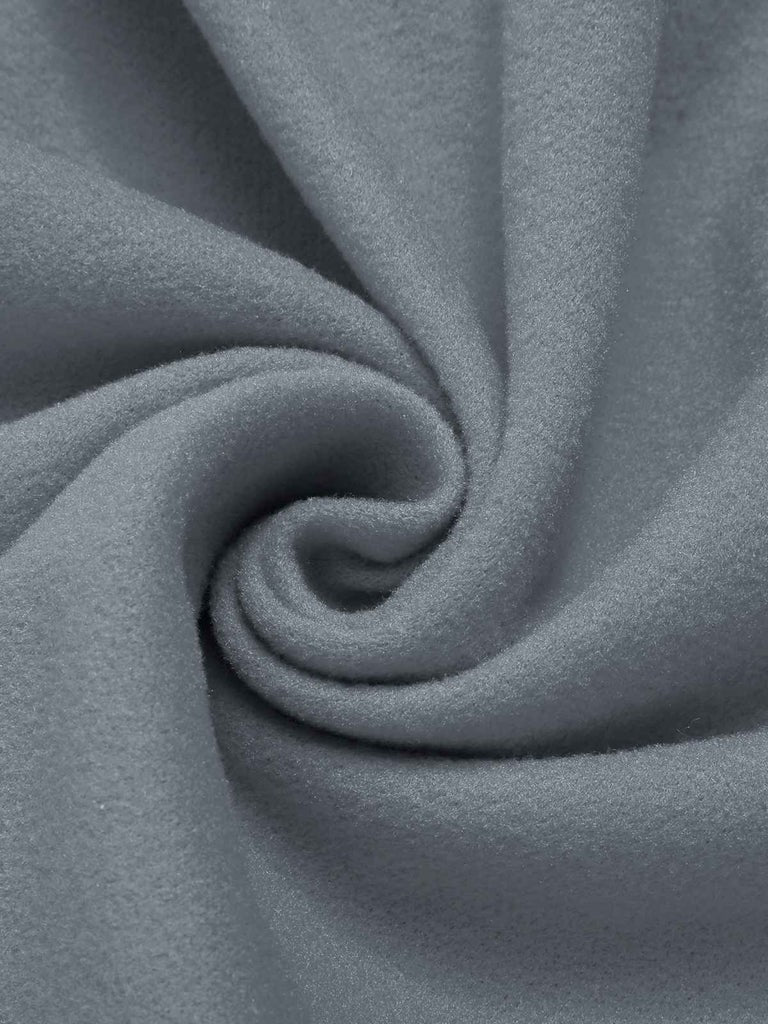 Double-Breasted Woolen  Coat