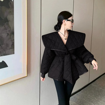 Elegant Short Cotton Coat