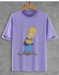RARE BART Oversized Round Neck Shirt