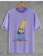 RARE BART Oversized Round Neck Shirt