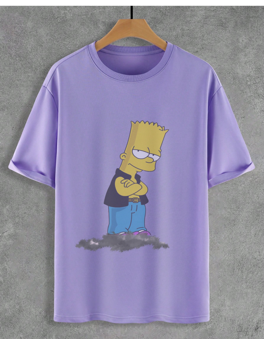 RARE BART Oversized Round Neck Shirt