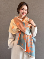 Retro Double-Sided Scarf