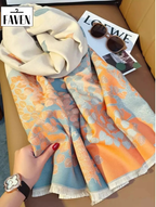 Retro Double-Sided Scarf