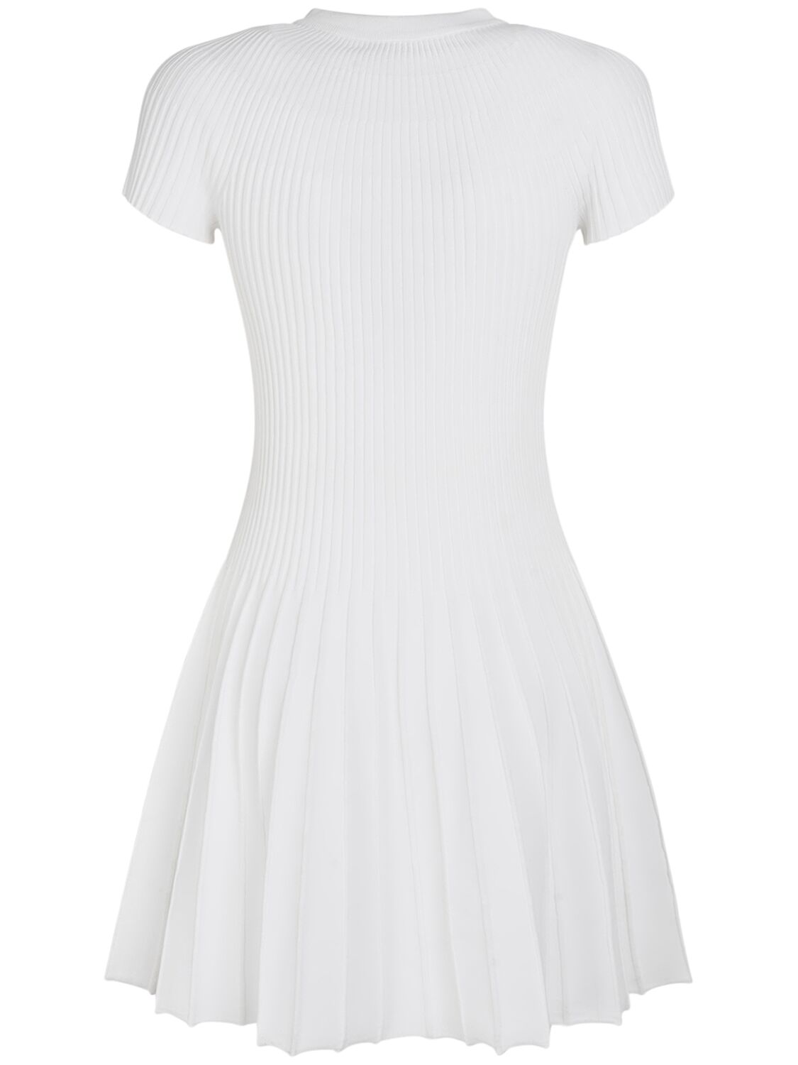 Pleated Mini Dress