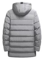 Mid-Length Hooded Jacket