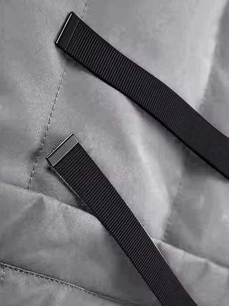 Mid-Length Hooded Jacket