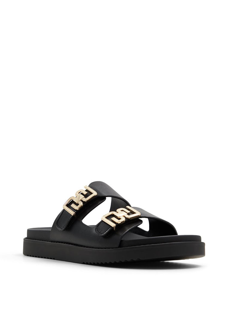 Slip-On Open Toe Platform Slide Sandals