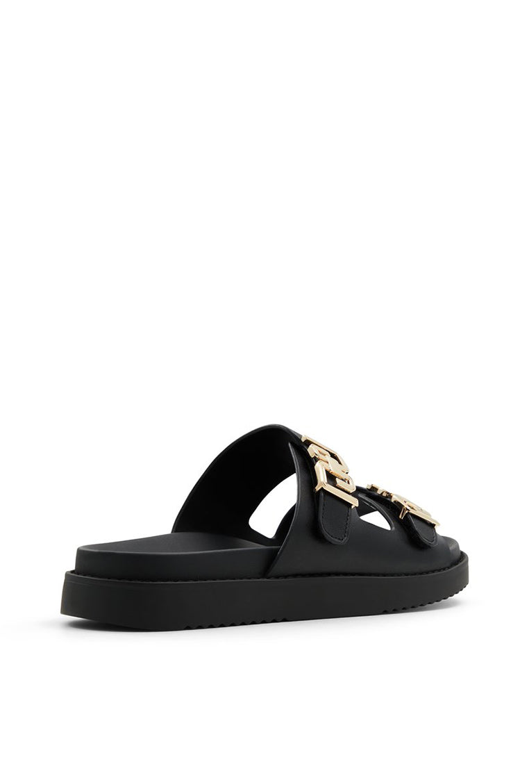 Slip-On Open Toe Platform Slide Sandals