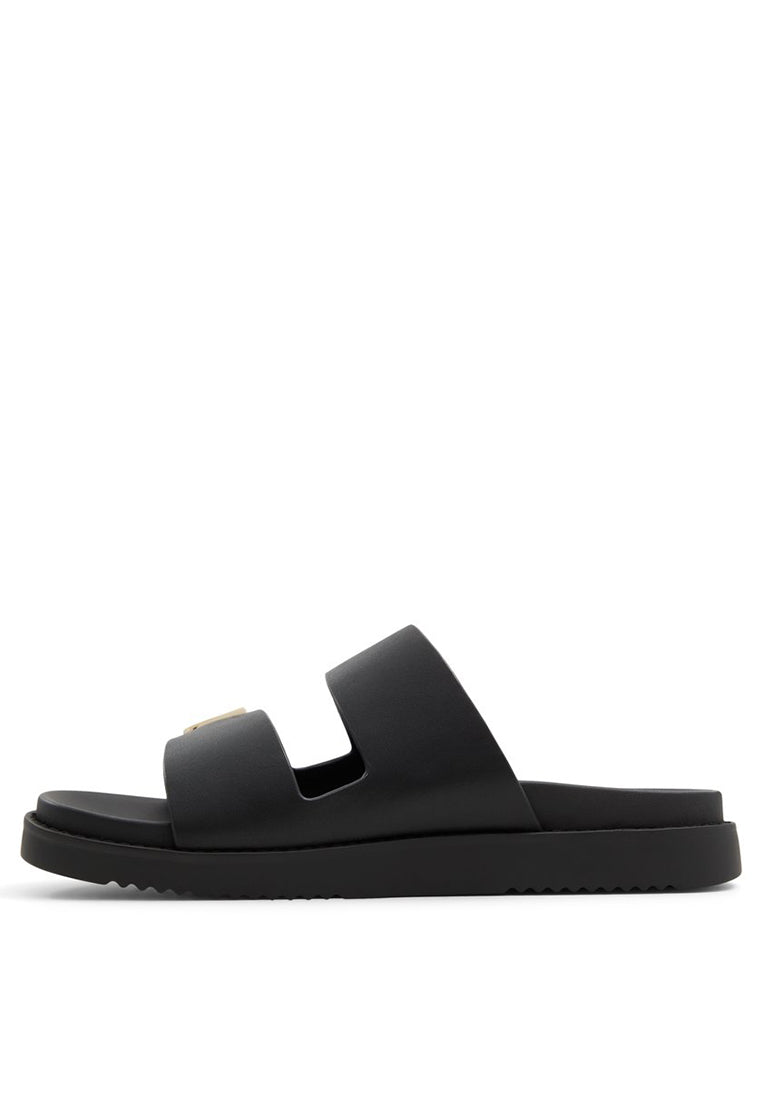 Slip-On Open Toe Platform Slide Sandals