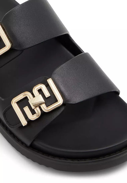 Slip-On Open Toe Platform Slide Sandals