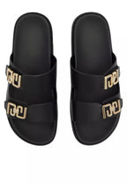 Slip-On Open Toe Platform Slide Sandals