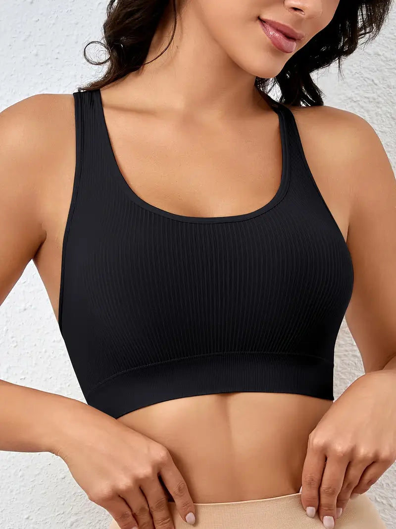Cross Back Sports Bra