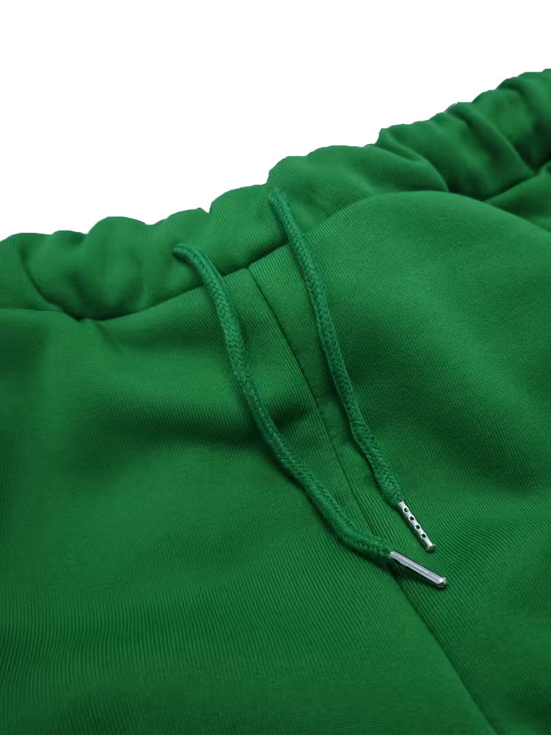 Versatile Hooded Sweatshirt and Casual Jogger Pants Set