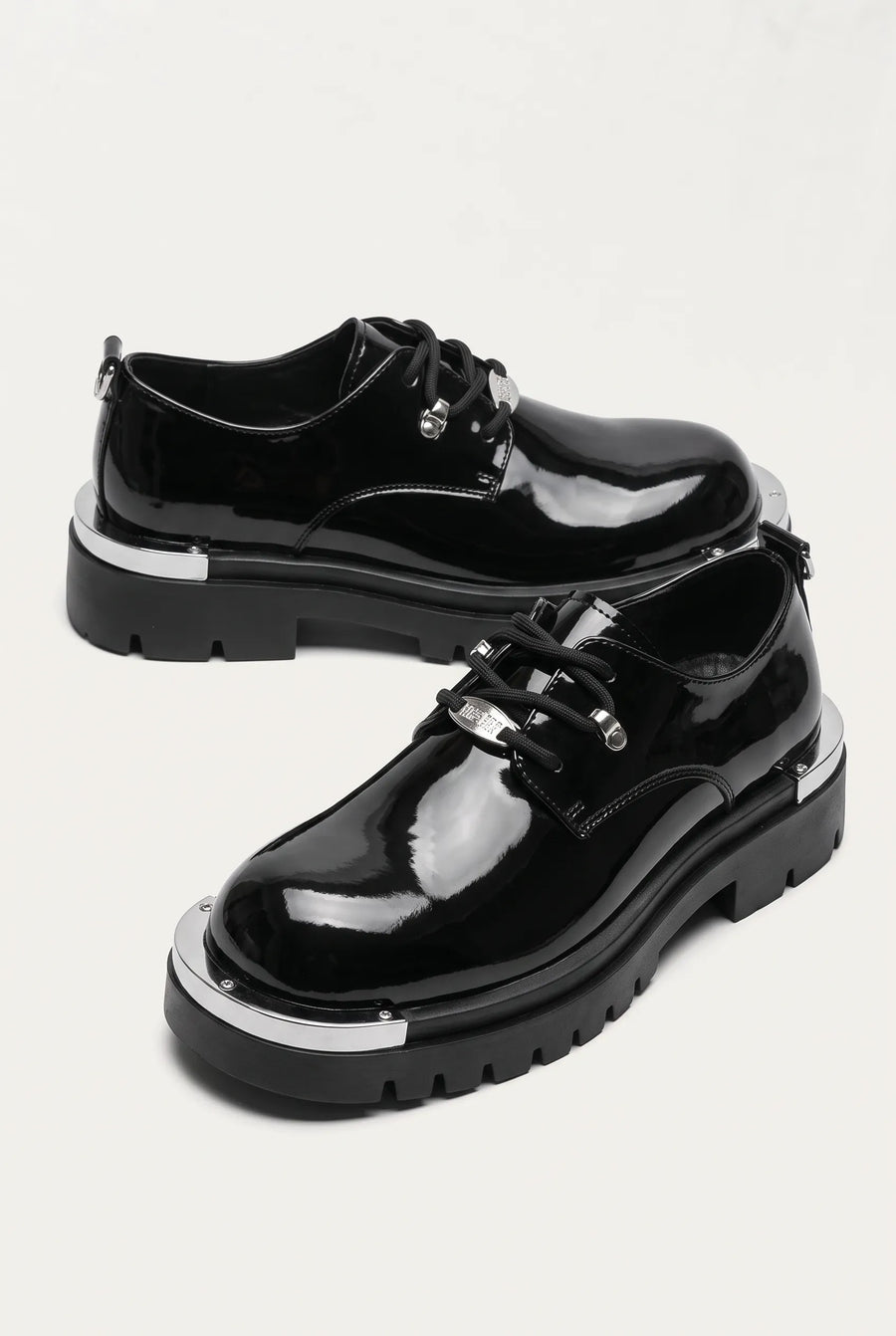 The Metal-Cap Chunky Derby Shoes