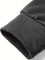 Half-Zip Cargo Sweatshirt
