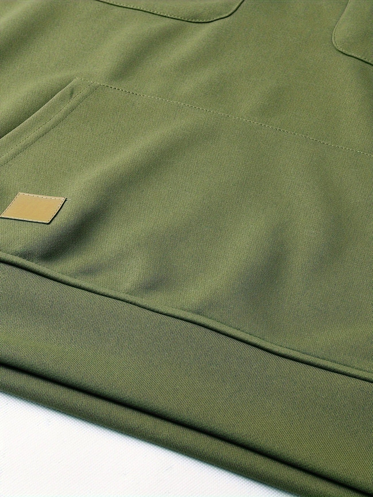 Half-Zip Cargo Sweatshirt