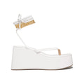 Tie Leg Toe Post Sandals