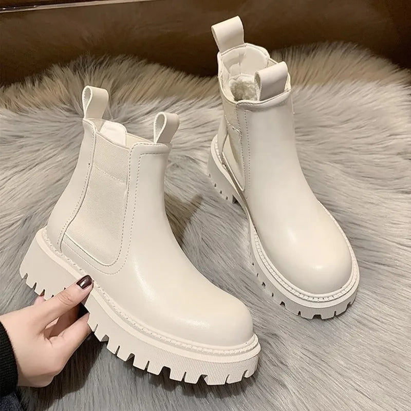 Chunky Lace Up Boots