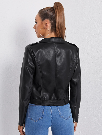 Leather Moto Jacket