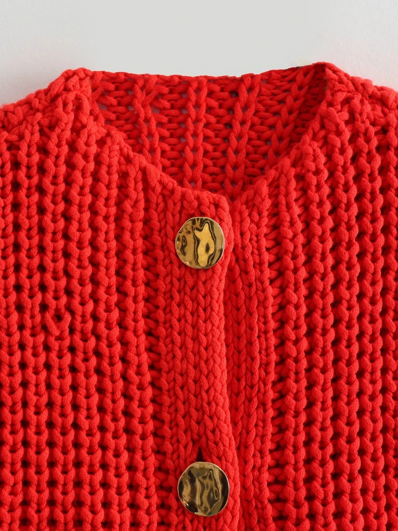 Knit Cardigan Vest