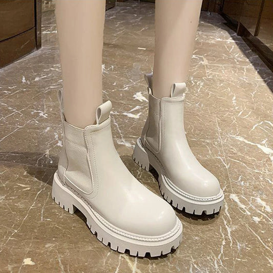 Chunky Lace Up Boots