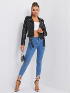 Leather Moto Jacket
