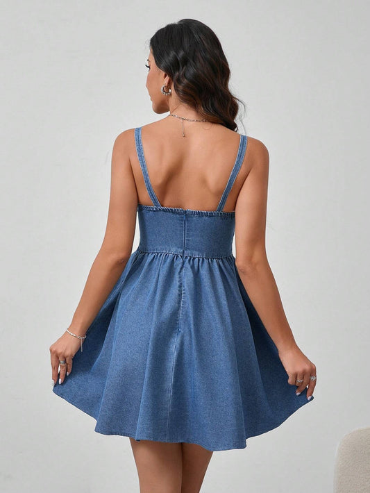 Denim Mini Dress