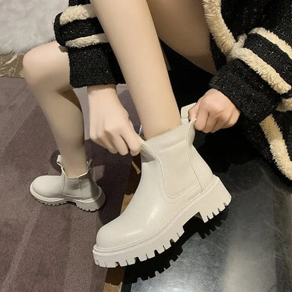 Chunky Lace Up Boots