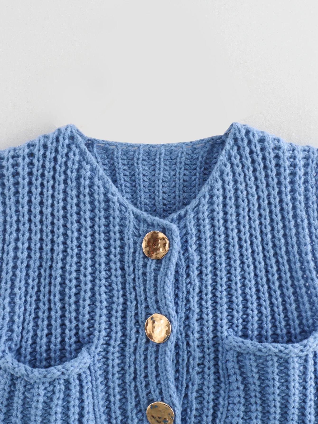 Knit Cardigan Vest