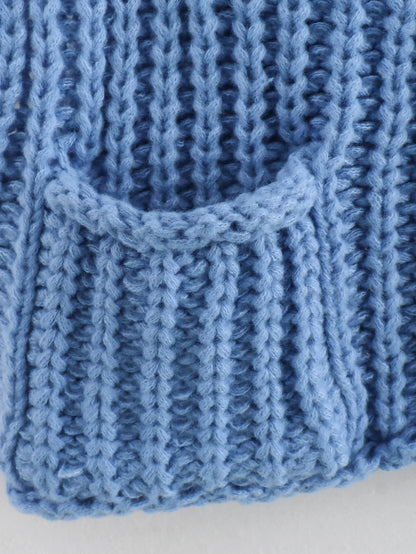 Knit Cardigan Vest