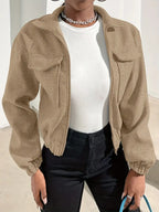 Zip-Up Minimalist Jacket