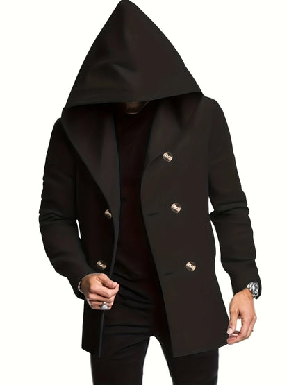 Hooded Wool Blend  Coats